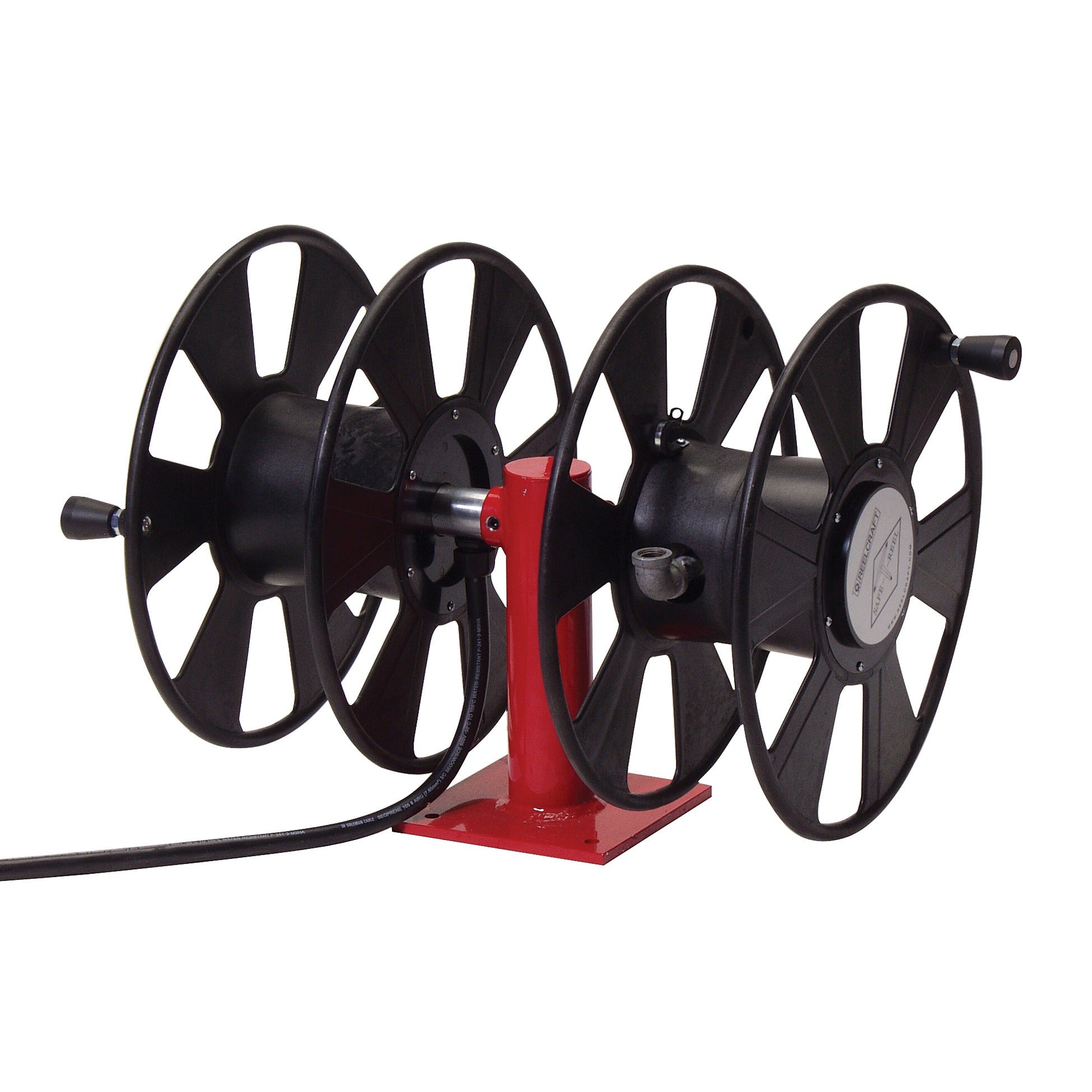 T-2462-0 – Dual Side-by-Side 250 Amp Cable Welding Reel – tmireels